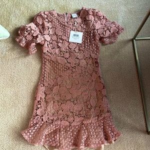 Selfie Leslie Dress. Color: blush.  Size: XS. Never worn.